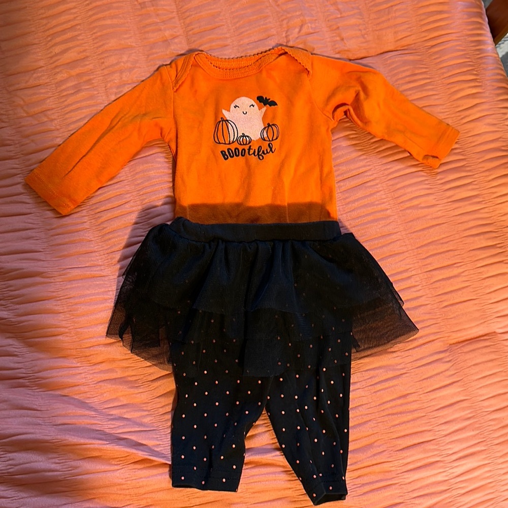 Baby girl Halloween outfit 3 month